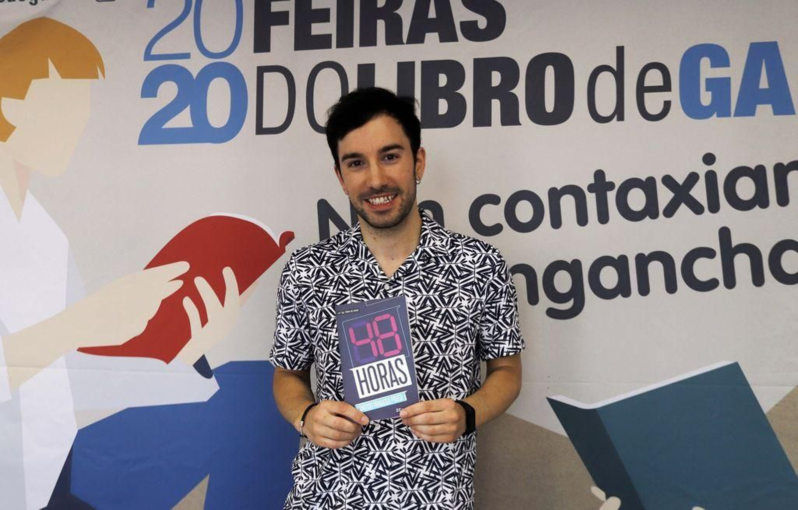 Cándido Paniagua localizou “48 horas” na súa vila natal, Xinzo de Limia.