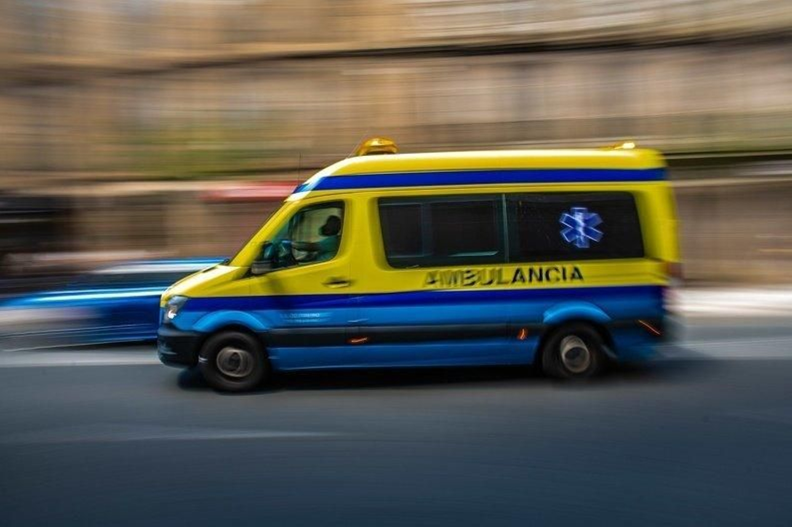 Imagen de una ambulancia.