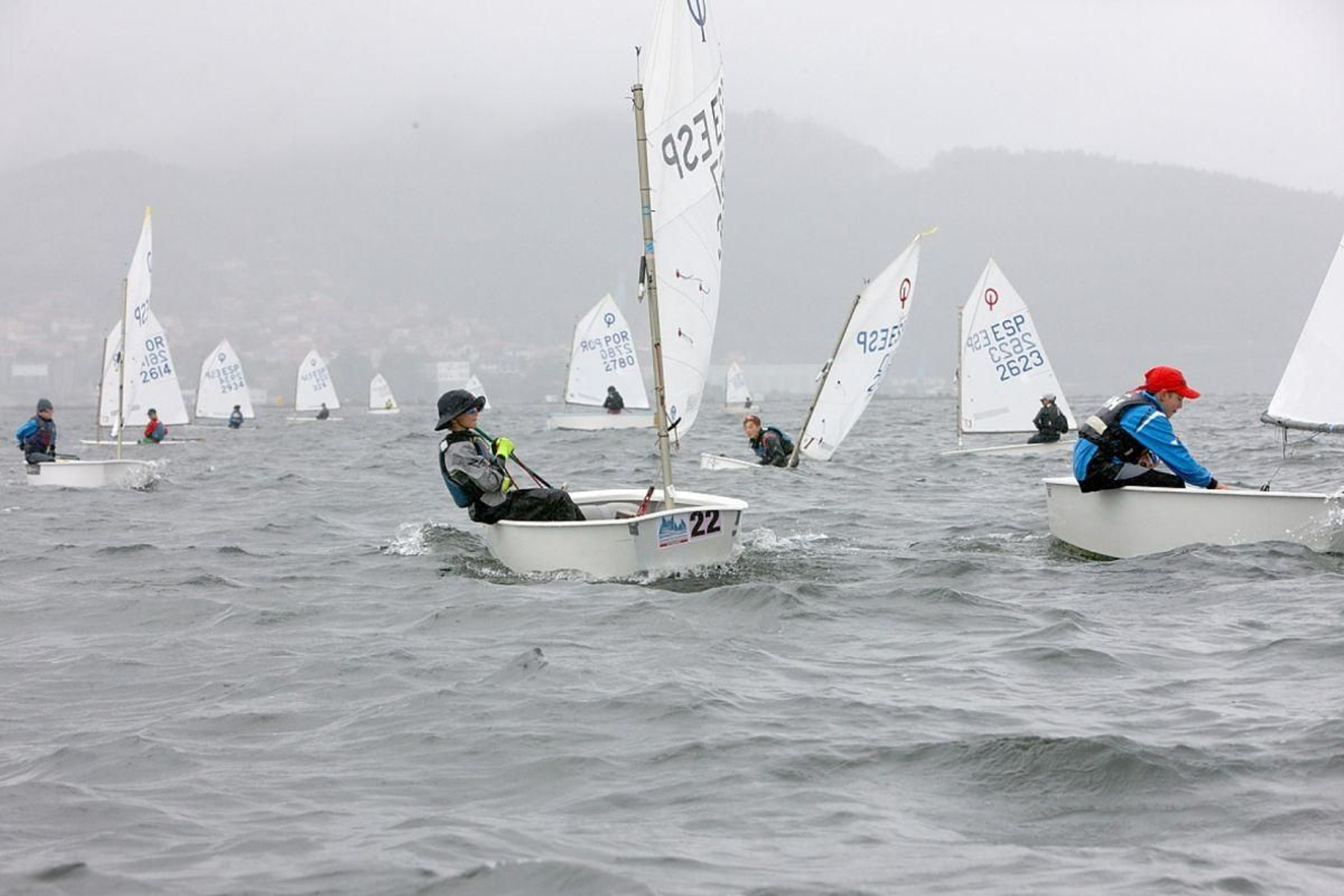 El grupo amarillo fue el único que pudo completar una manga.