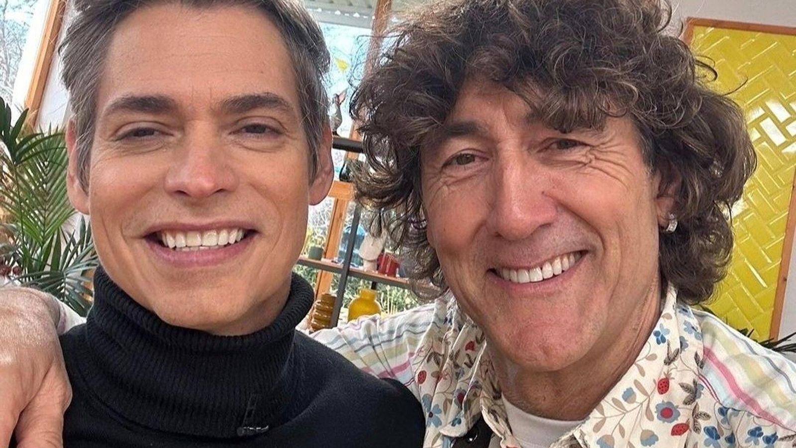 Carlos Baute y Patxi Salinas.