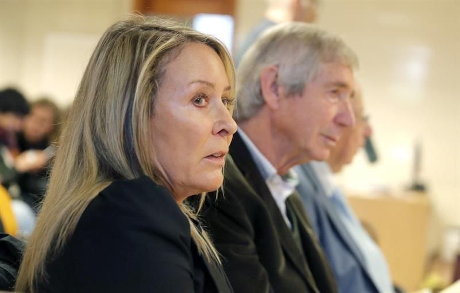 La periodista Marina Castaño, viuda del Premio Nobel Camilo José Cela, junto al exgerente de la Fundación Cela, Tomás Cavanna