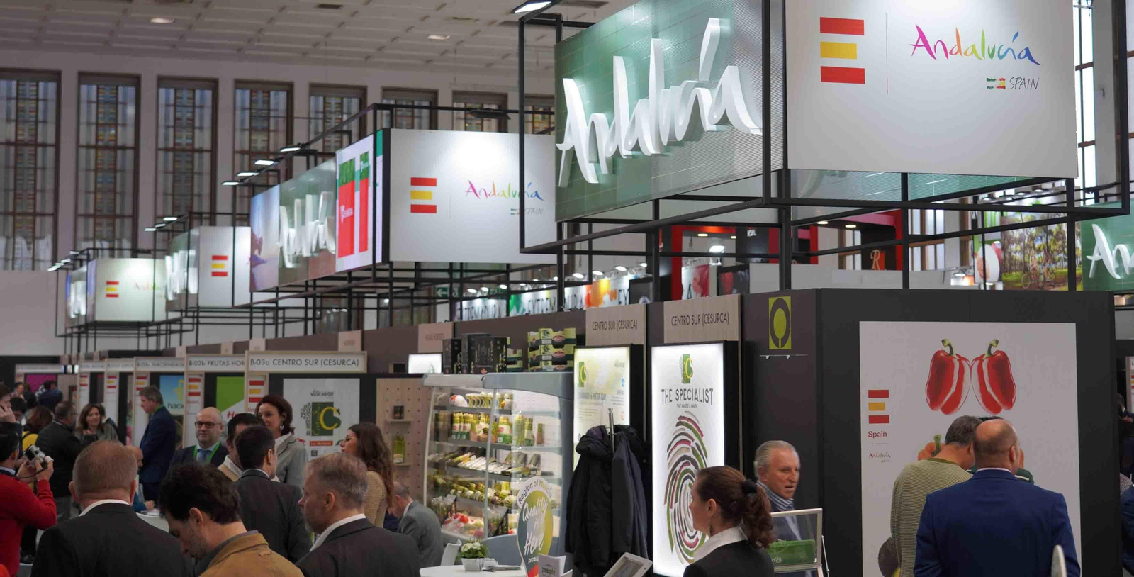 Andalucia frutas Extenda web