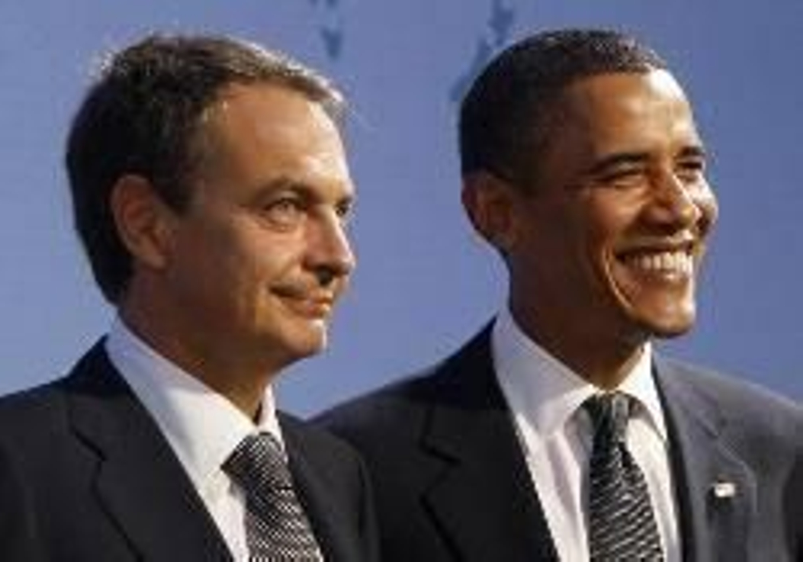 José Luis Rodríguez Zapatero y Barack Obama.