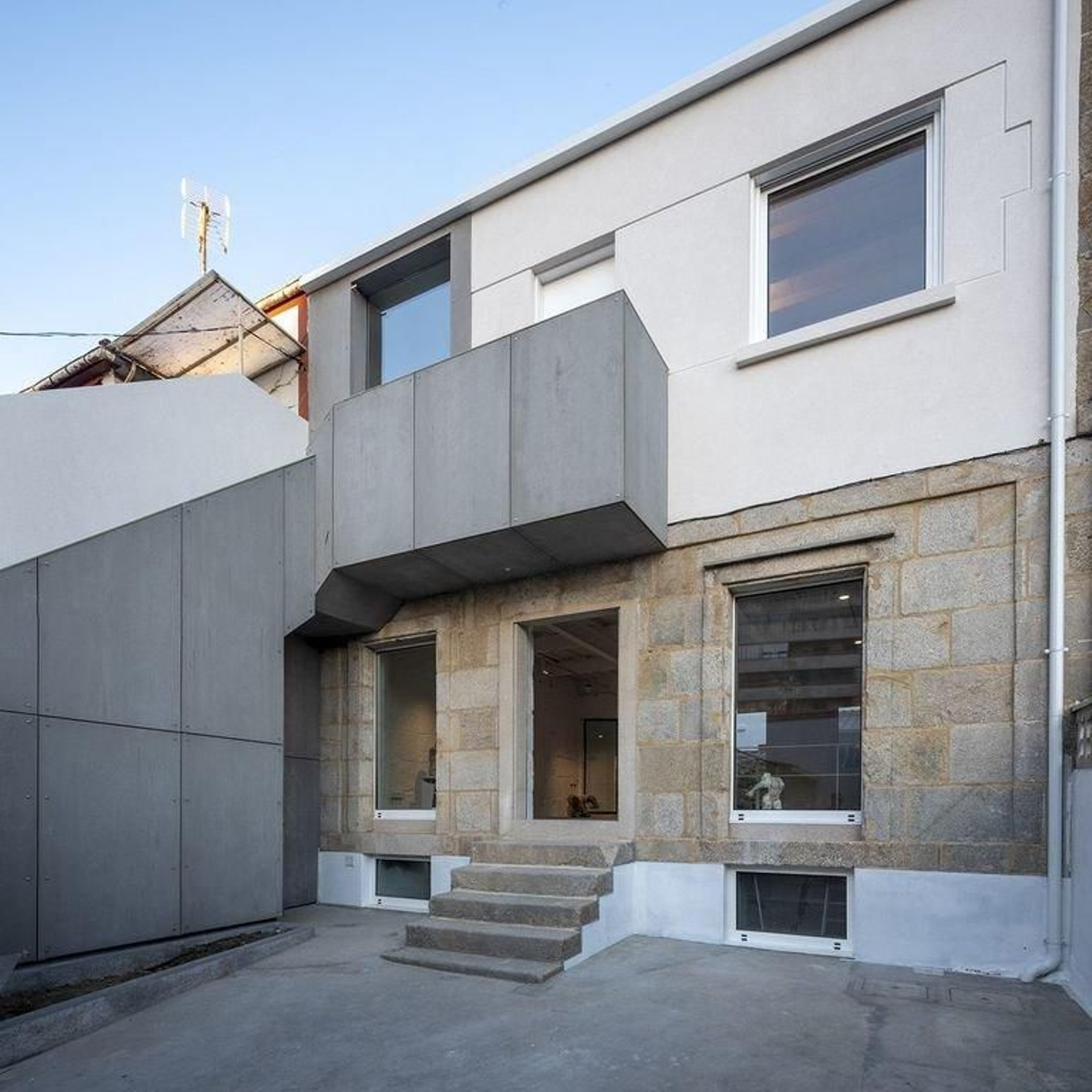 Casa para un artista en la calle Vista Alegre de Vigo.