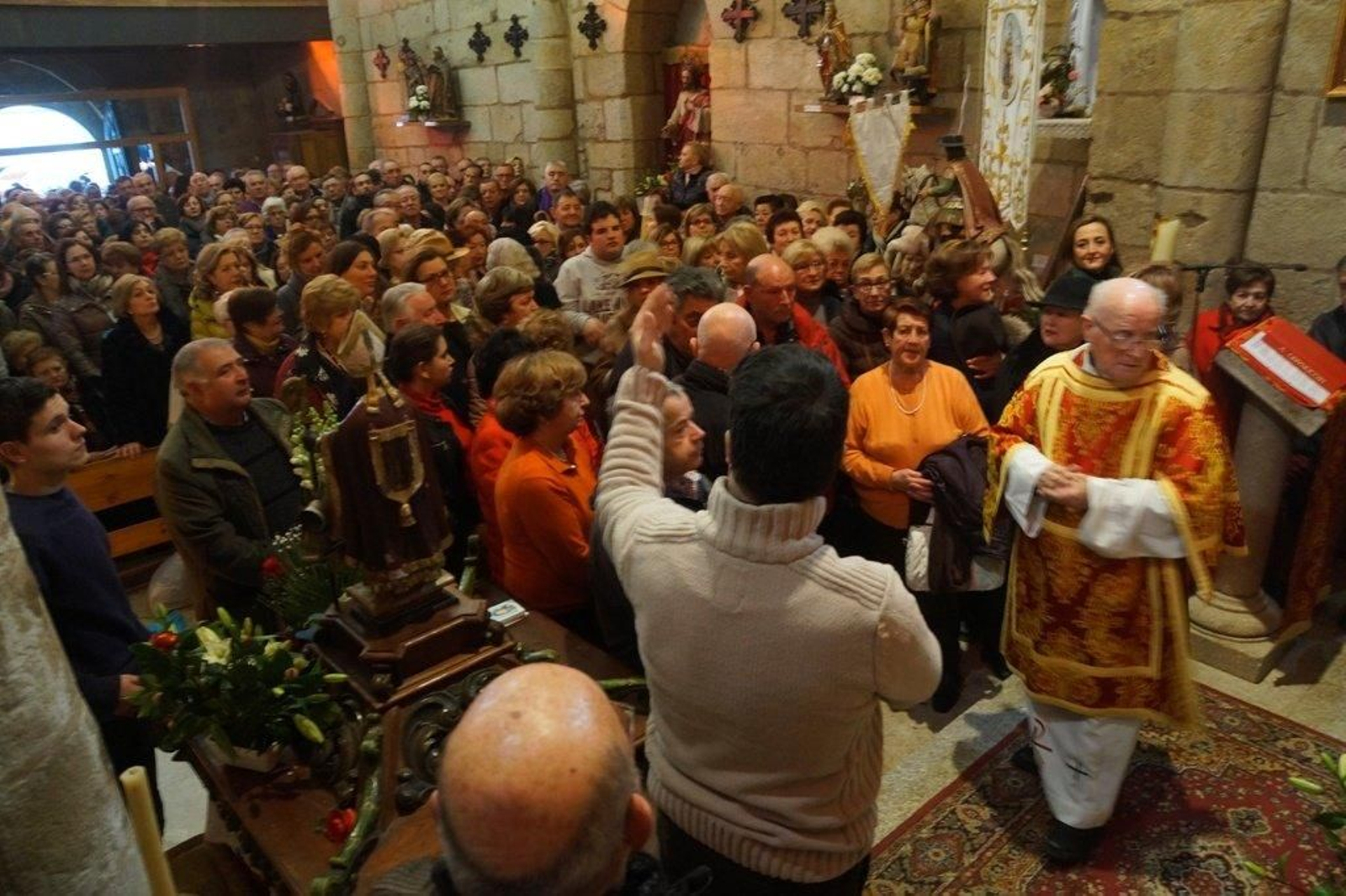 San Blas, la gran romería del invierno en Vigo  Foto Vicente 10