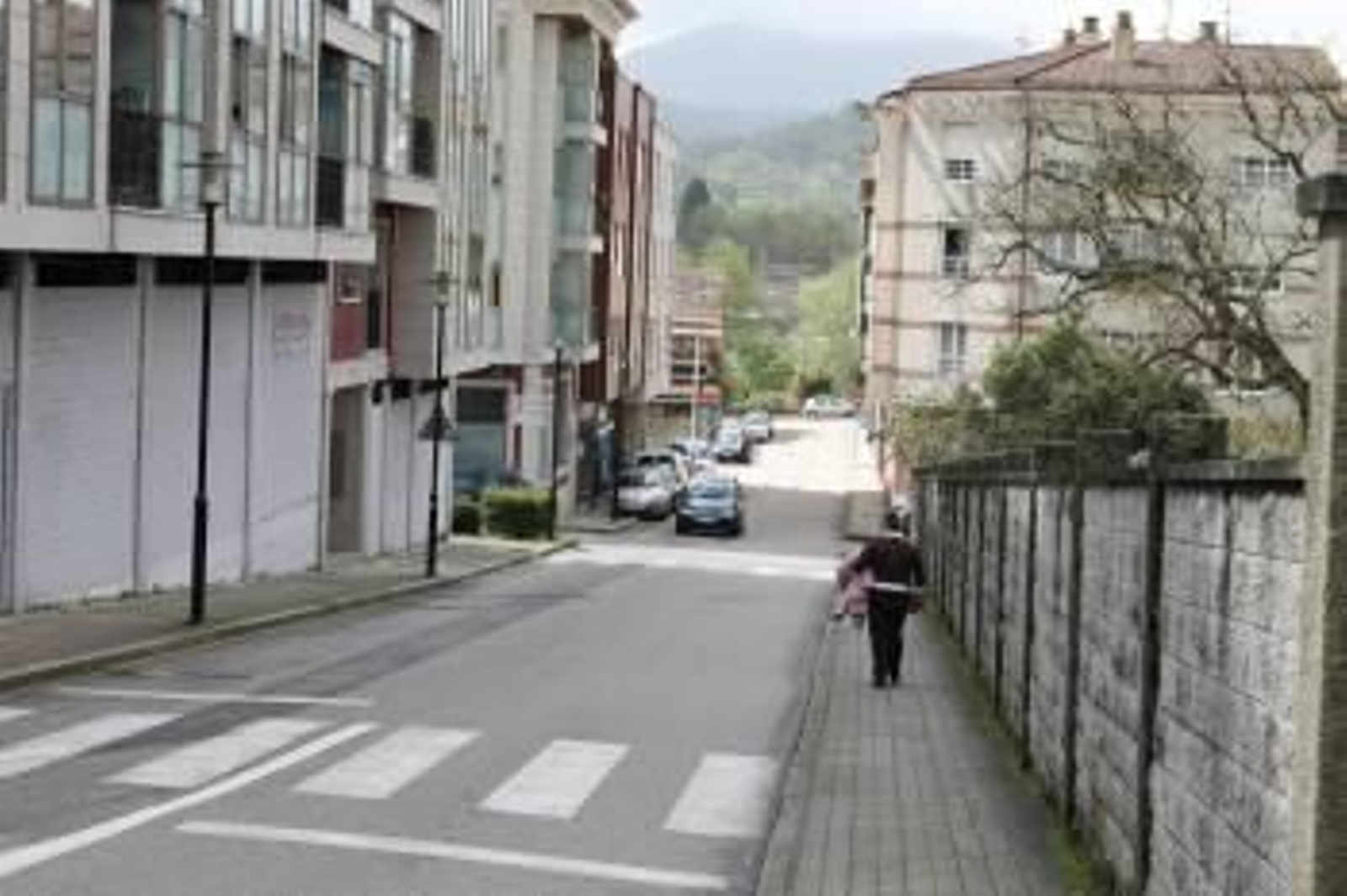 Lugar donde se produjo el disparo. (Foto: P.F.E.)