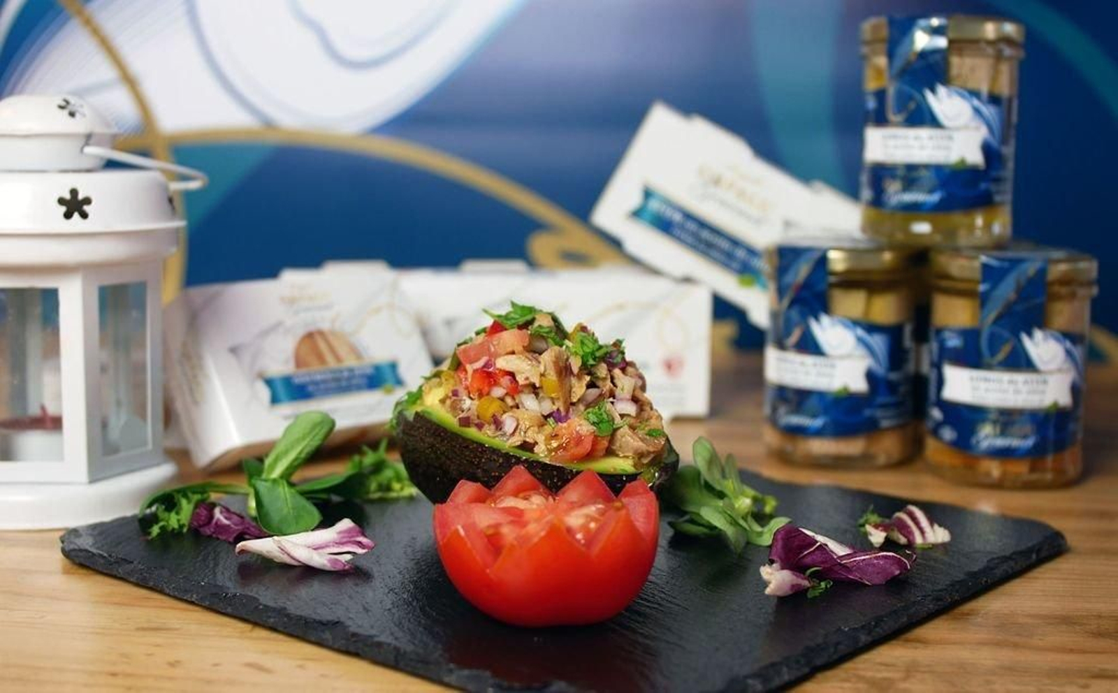 Una de las elaboraciones realizadas con el atún de anzuelo en conserva.