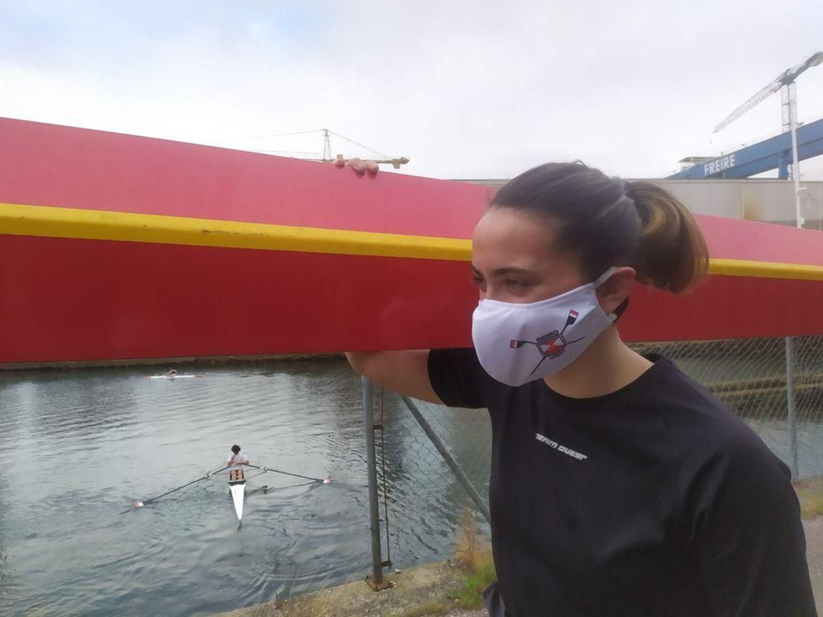 El Club Remo Vigo retornó al agua el pasado miércoles