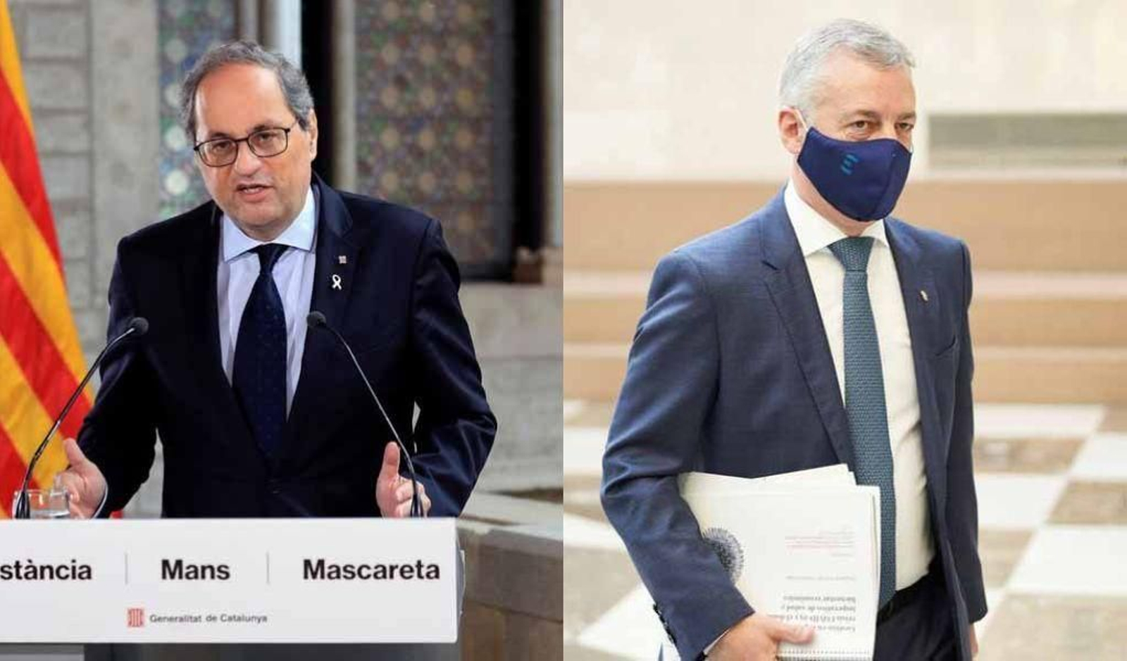 Quim Torra y Iñigo Urkullu