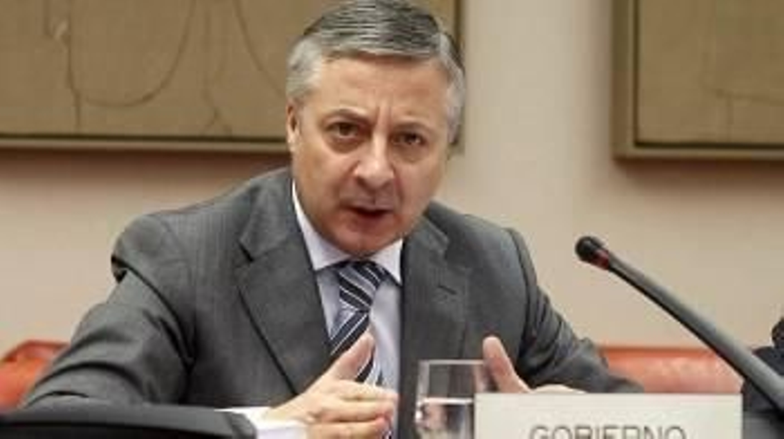 El ministro de fomento, José Blanco. (Foto: EFE)