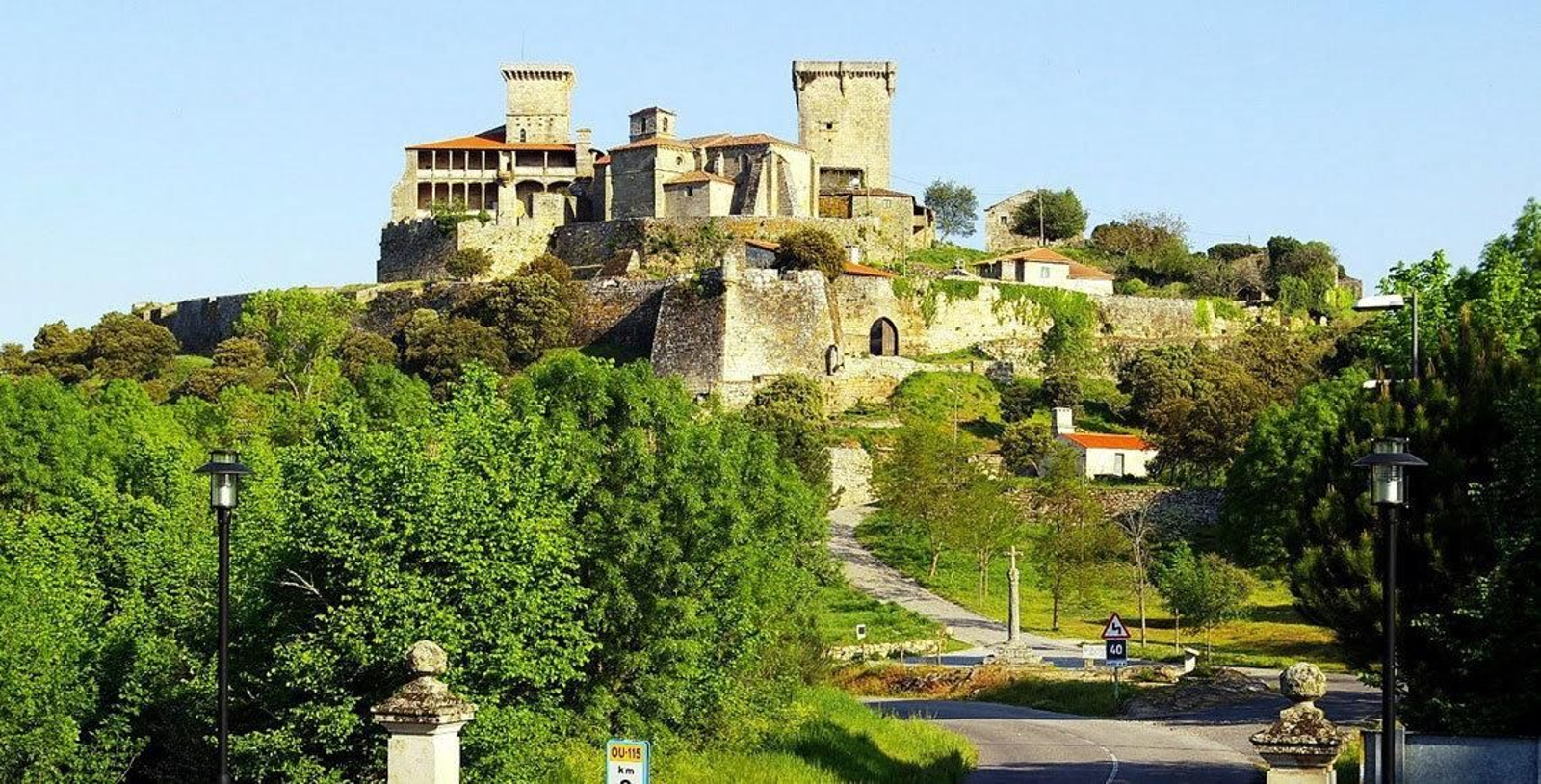 Castillo de Monterrei, en Verín (Ourense).