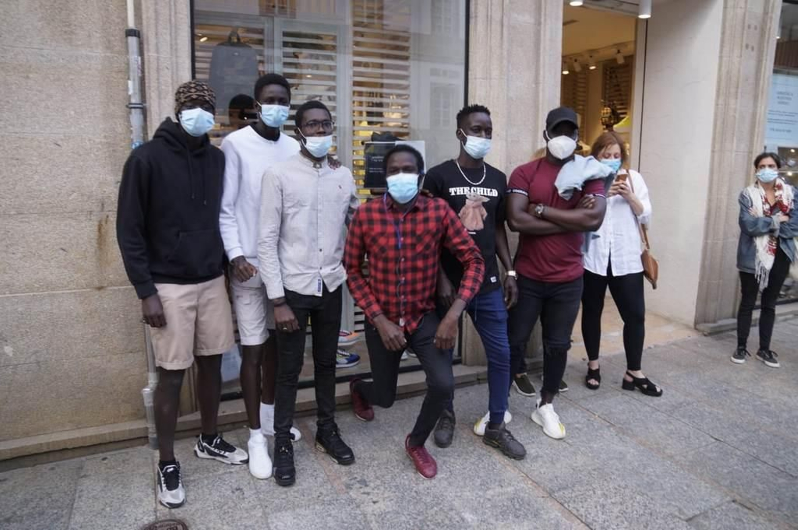 Concentraciones Black Lives Matter en Vigo 3