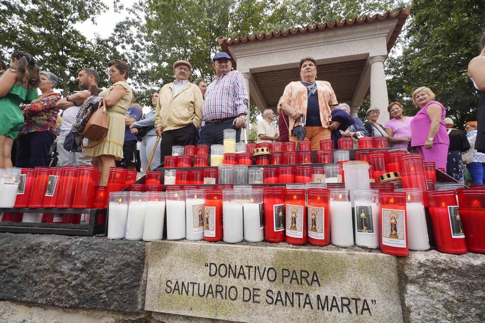 Procesión de Santa Marta de Ribarteme.