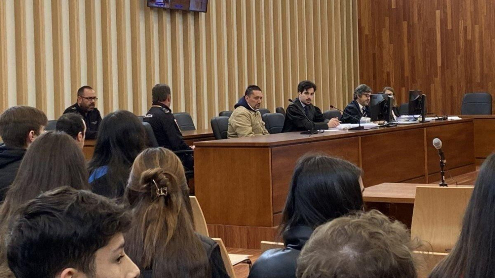 El juicio contra el “Matanzas” por el homicidio a su proveedor en Chapela abrió las vistas con jurado en 2023.