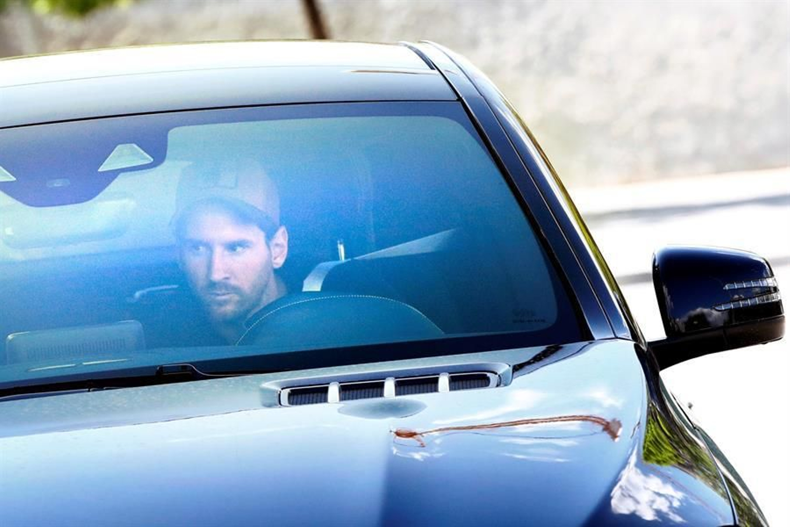 Messi llega a la Ciudad Deportiva para empezar la pretemporada