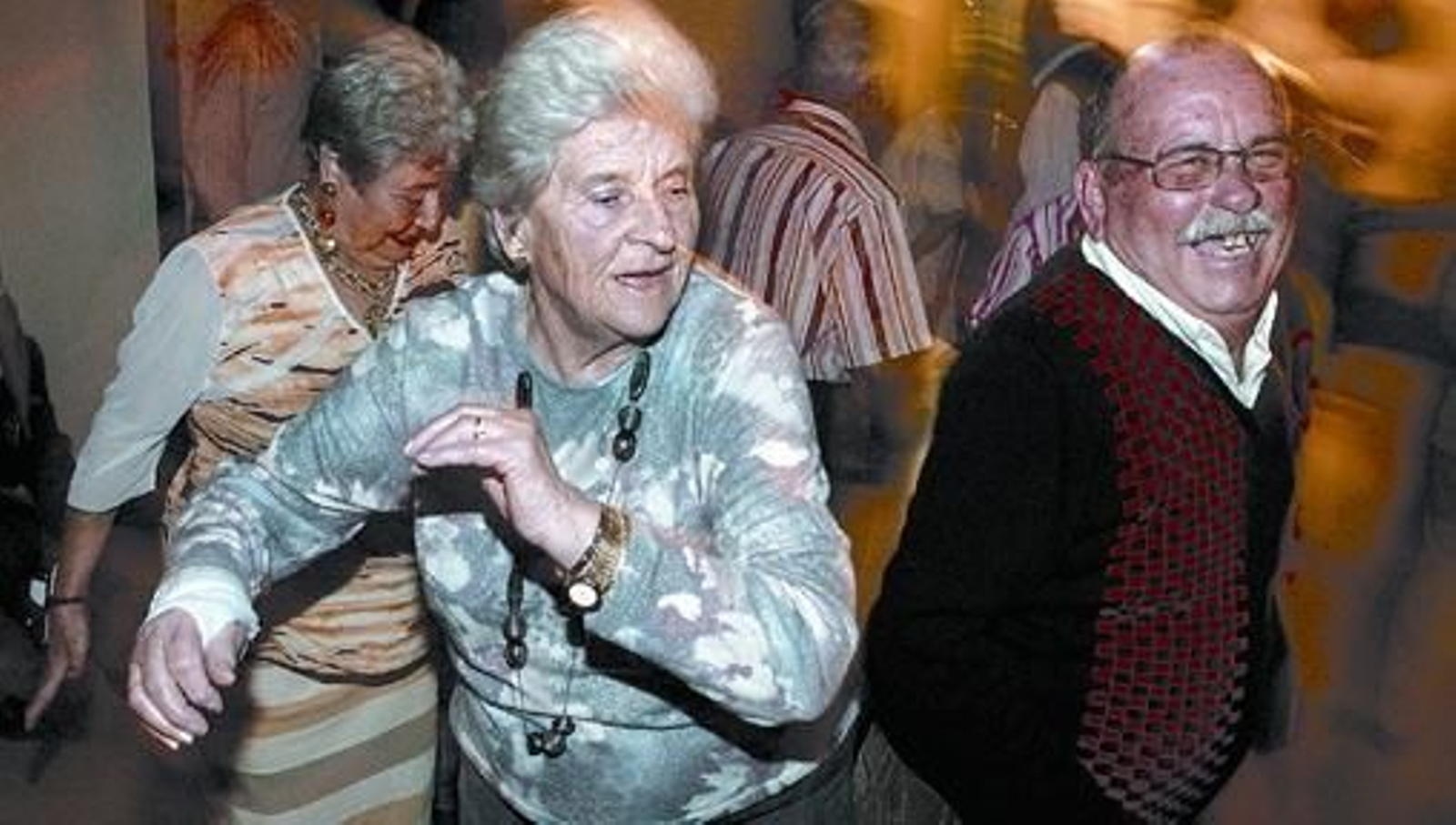 Beneficiarios de unas vacaciones del Imserso.