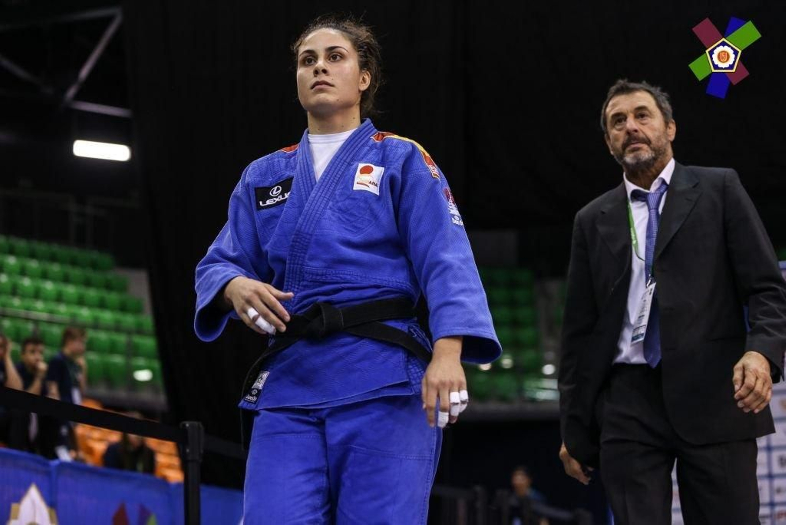 Sara Rodríguez, este fin de semana en el tatami del Open de Sofía.