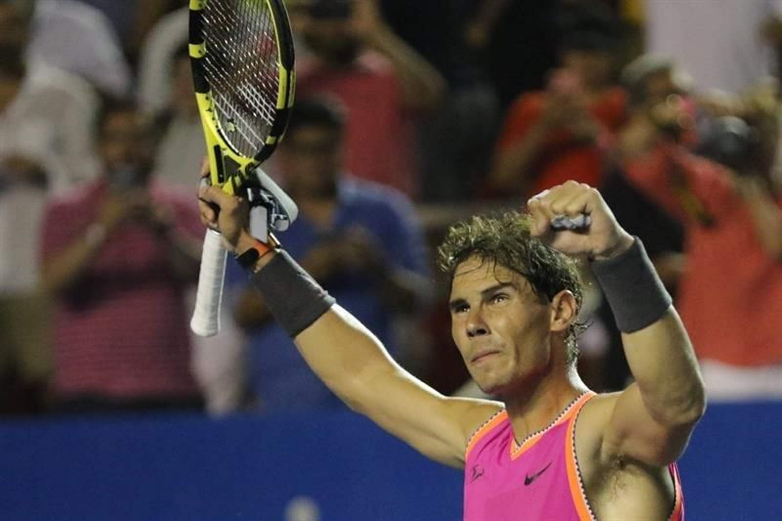 El tenista español Rafael Nadal