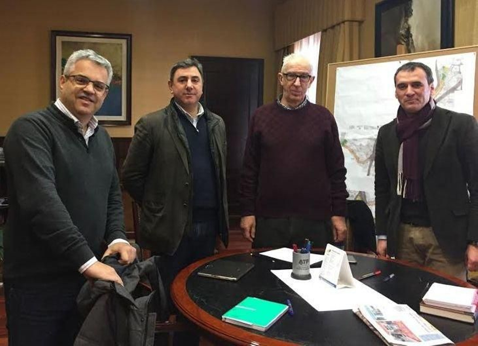 Los alcaldes de Tui yValença pretenden impulsar la Eurocidade y tener una entidad propia.