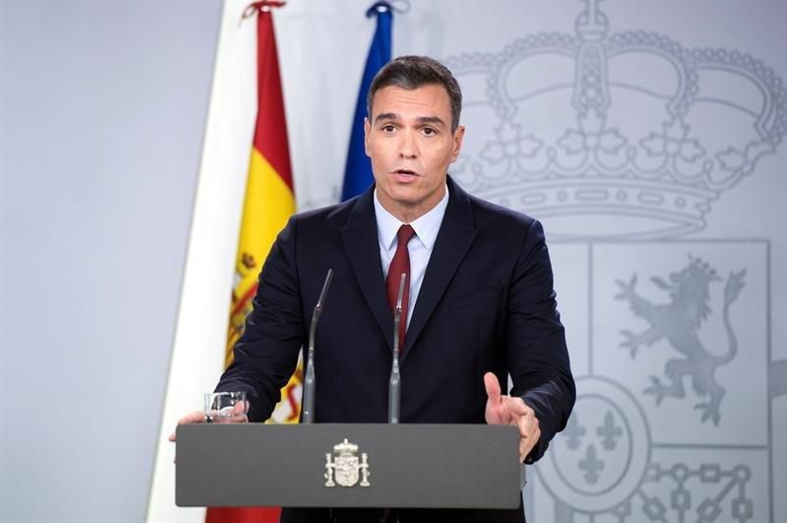 El presidente del Gobierno en funciones, Pedro Sánchez