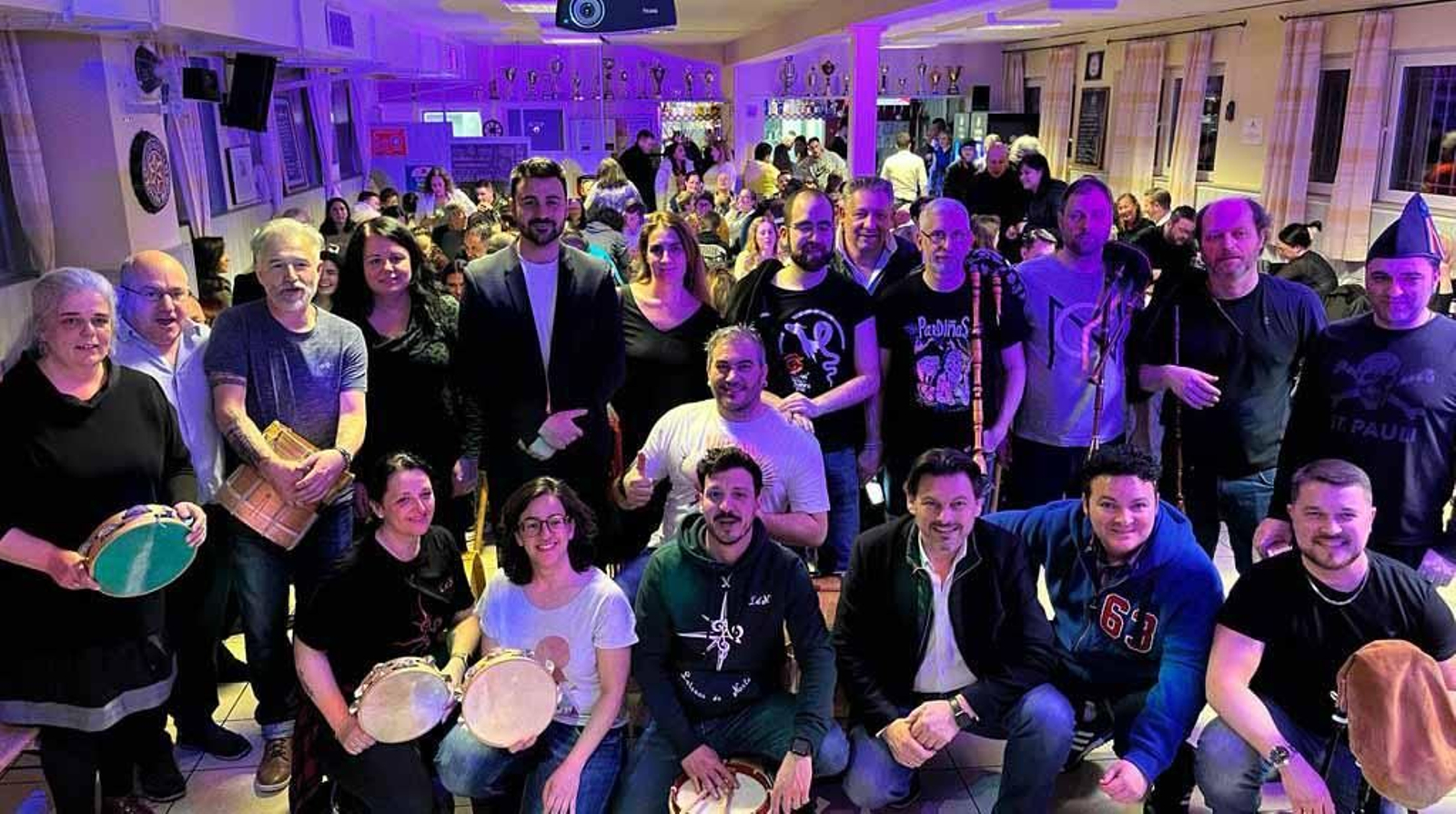 El secretario xeral da Emigración asistió a la Fiesta de la Primavera del Club Galicia de Bonn