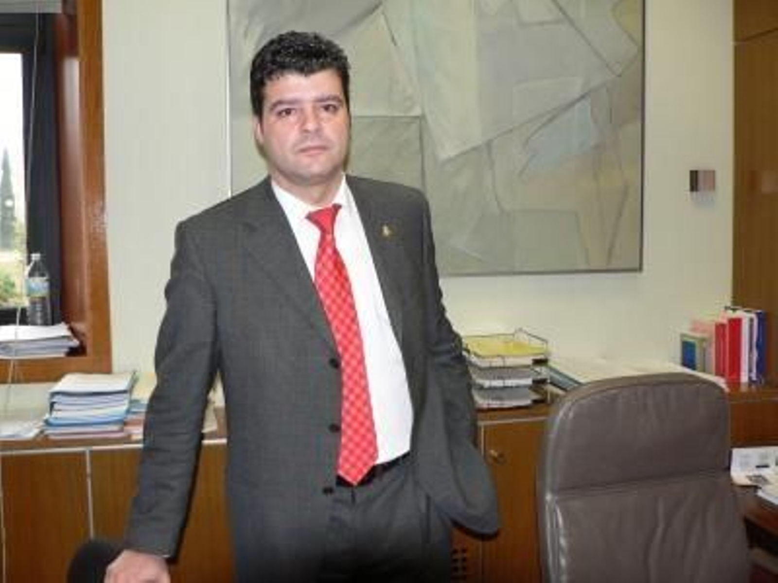 El portavoz del Partido Aragonés (PAR) en las Cortes de Aragón, Javier Allué.