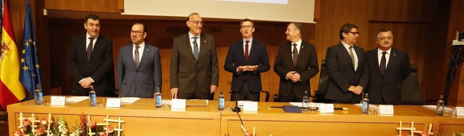 Toma de posesión del nuevo gobierno de la Universidad de Vigo