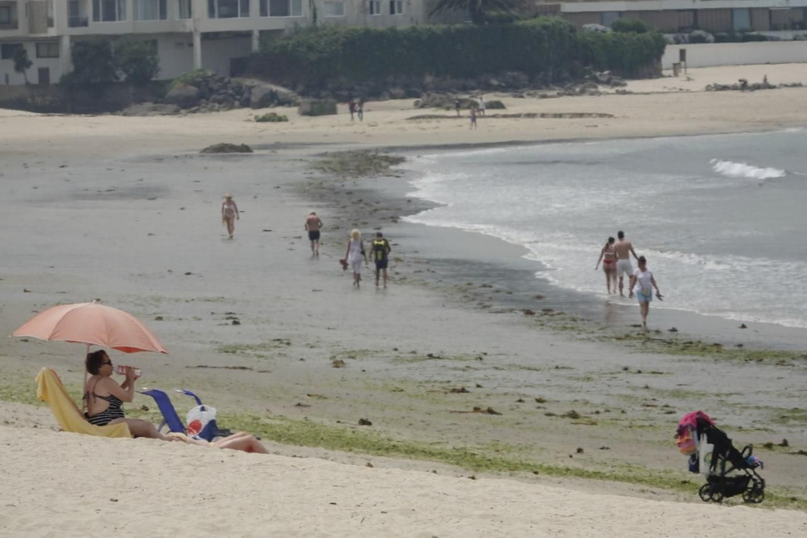 El mal tiempo ha sustituido a los días soleados de los últimos días