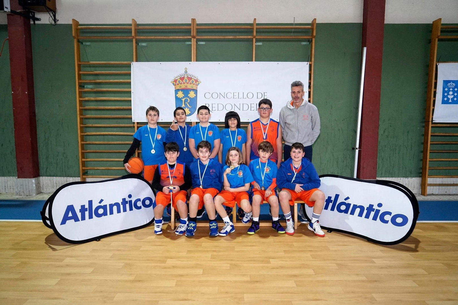 Presentación de los equipos del Club Baloncesto Redondela de la mano de +Deporte Atlántico.