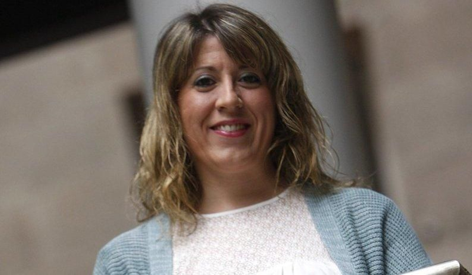 La secretaria general de Podemos en Galicia, Carmen Santos.