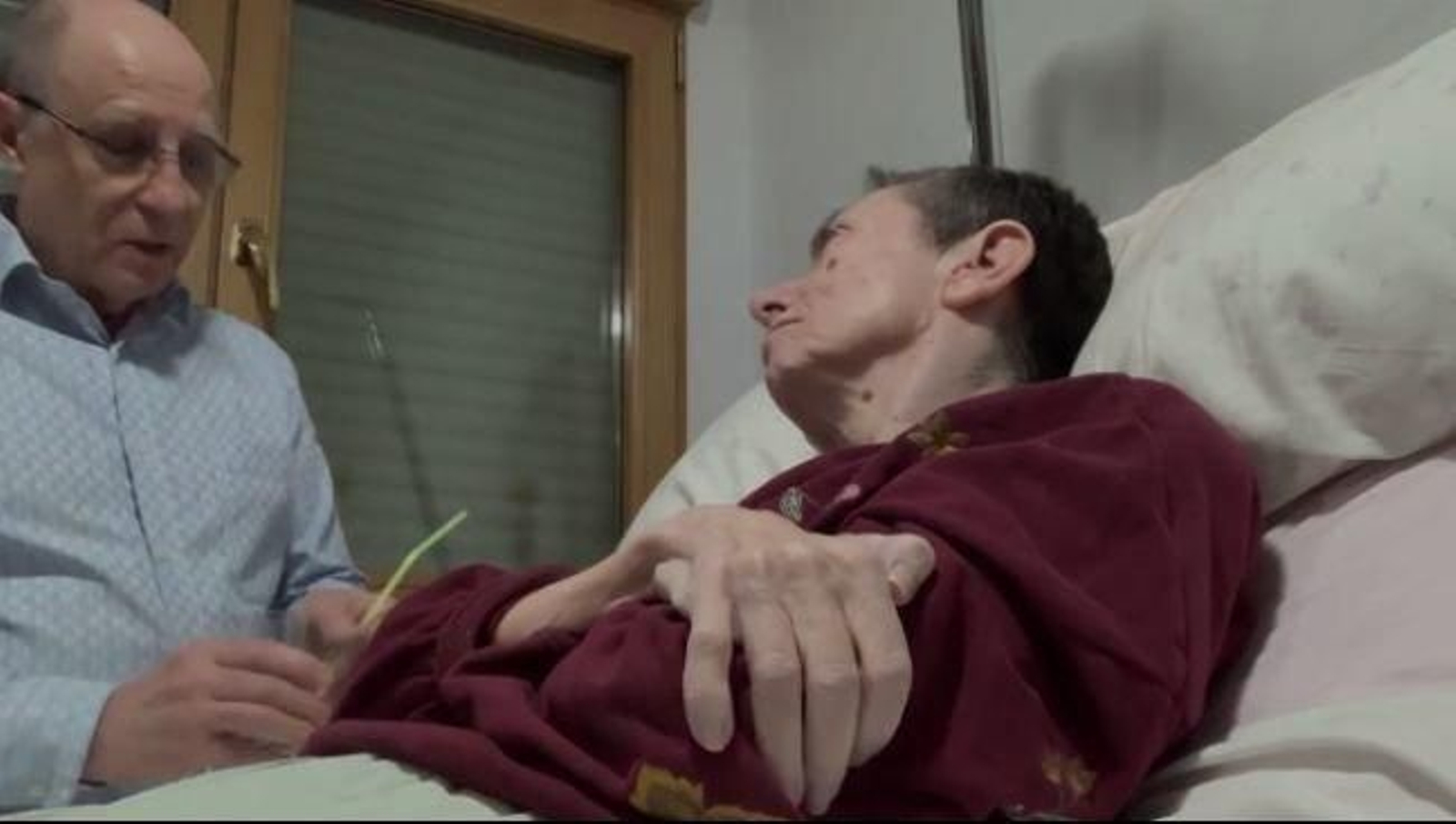 Captura del vídeo grabado por Ángel Hernández con su esposa María José Carrasco