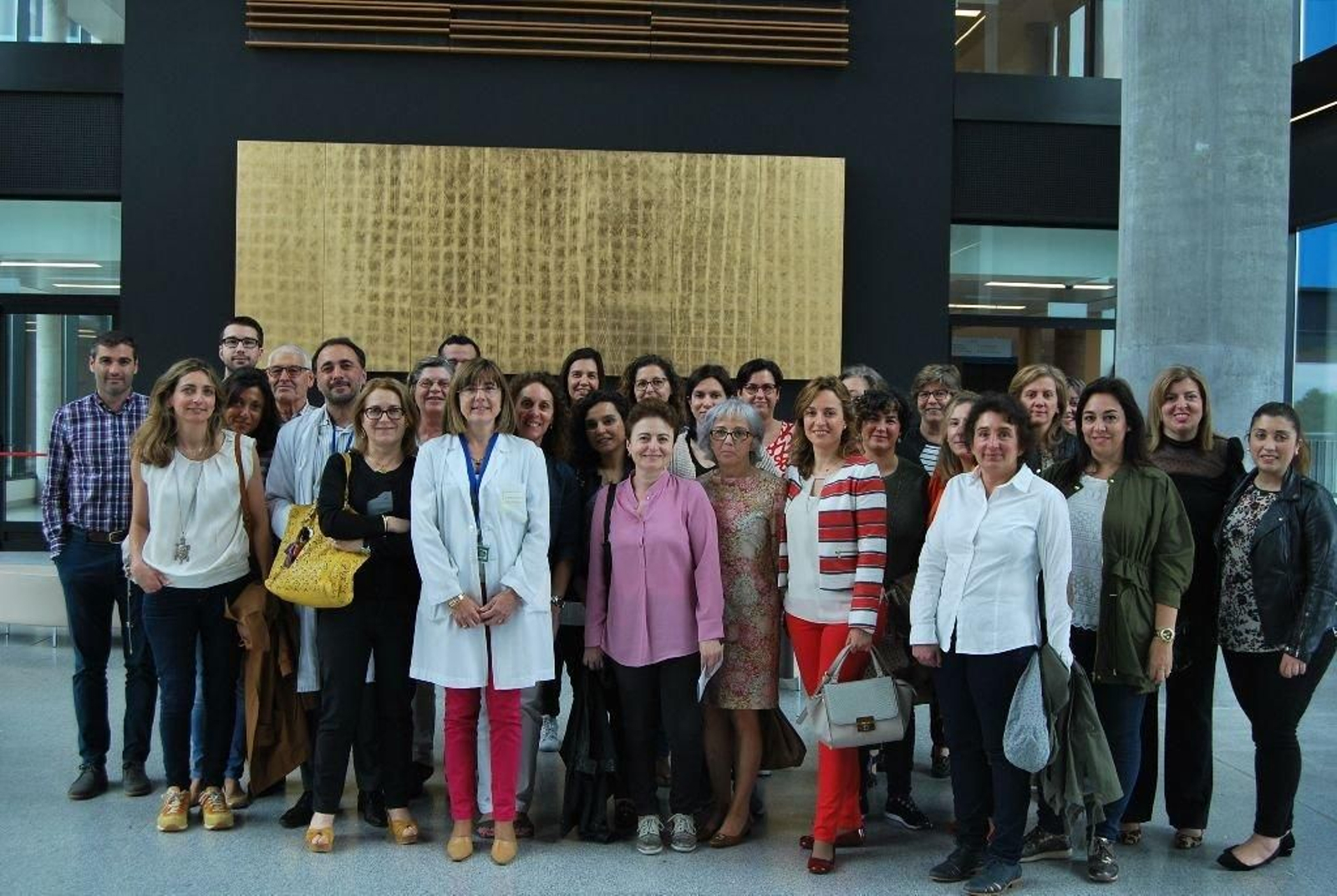 Los farmacéuticos visitaron el Álvaro Cunqueiro