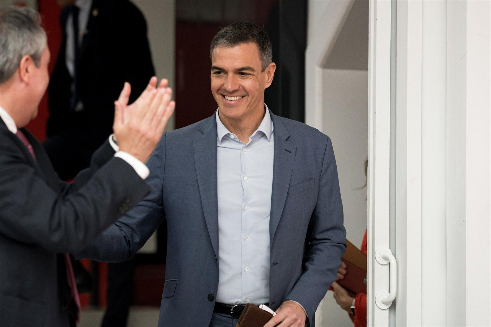El presidente del Gobierno y secretario general del PSOE, Pedro Sánchez. // EP