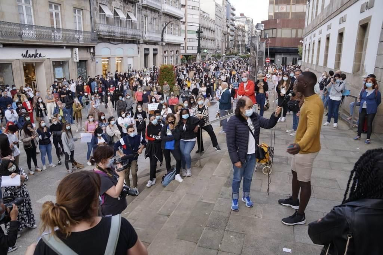 Concentraciones Black Lives Matter en Vigo 10