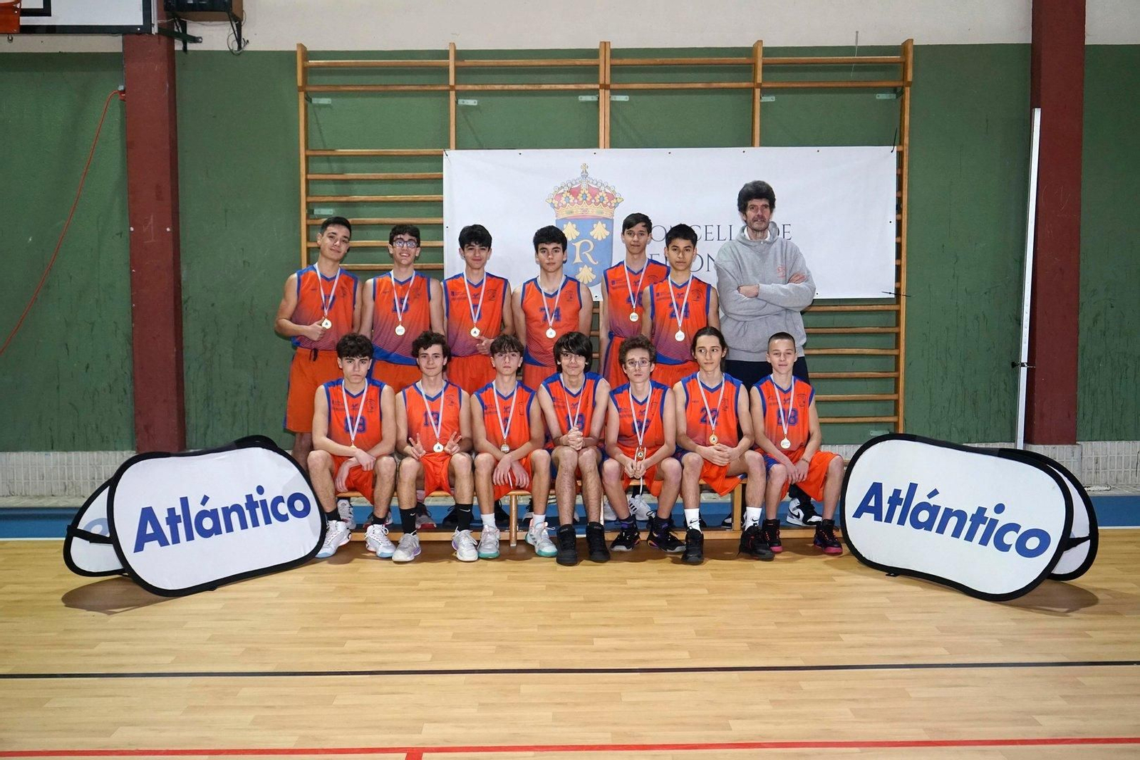 Presentación de los equipos del Club Baloncesto Redondela de la mano de +Deporte Atlántico.