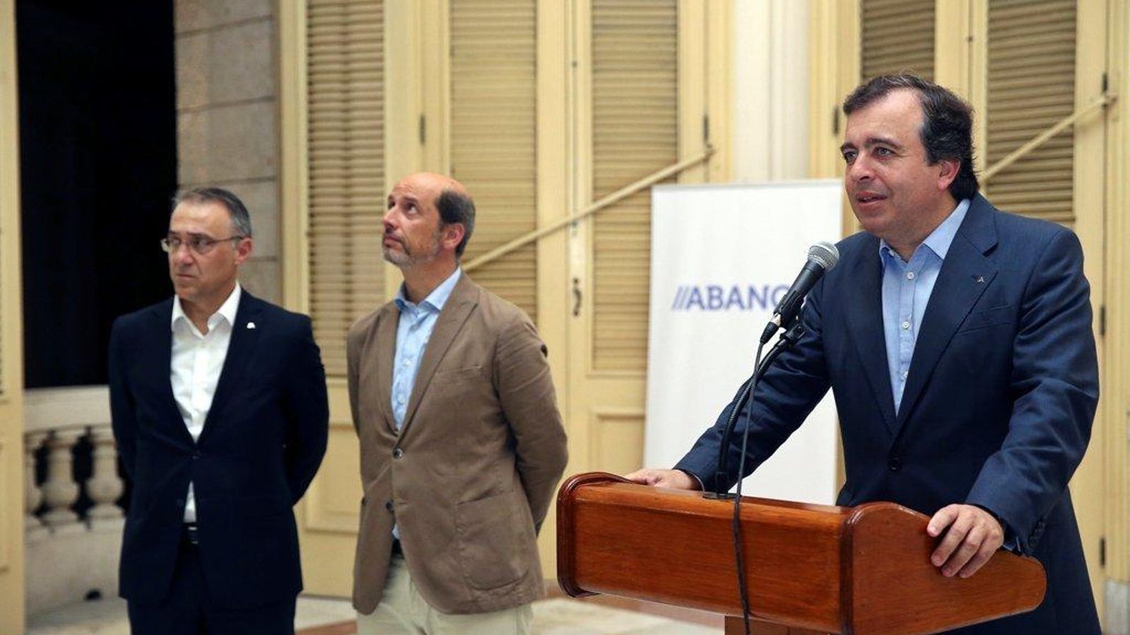 Botas, durante su intervención en el Centro Gallego de La Habana.