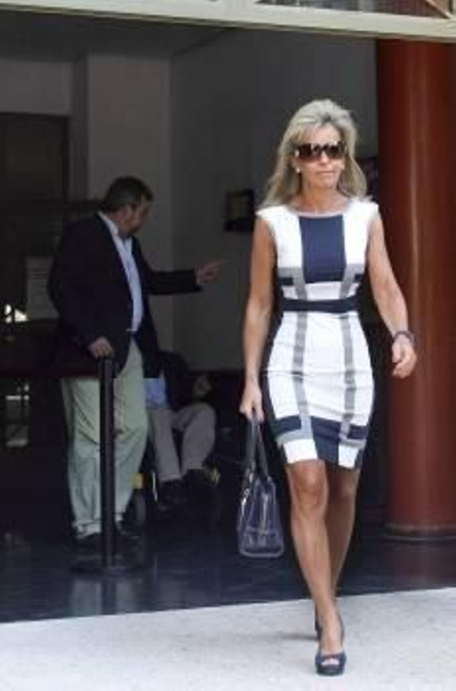 La mujer del empresario alicantino Enrique Ortiz, María Manuela Carratalá (Foto: EFE)