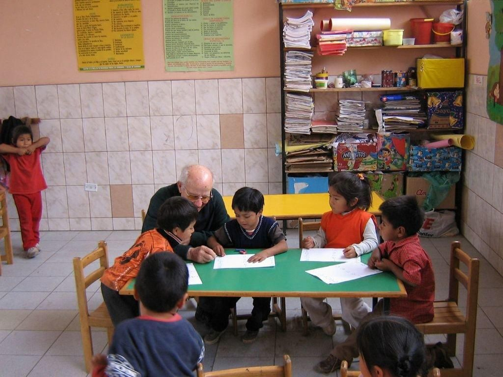 El colegio acoge a 1.152 niños de la periferia de Lima.