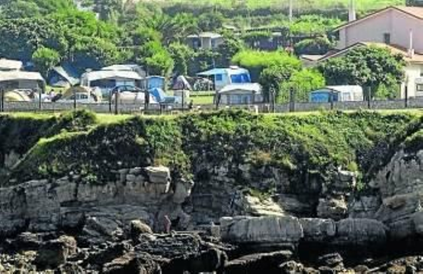 Un cámping  en Asturias (Foto: Archivo EFE)