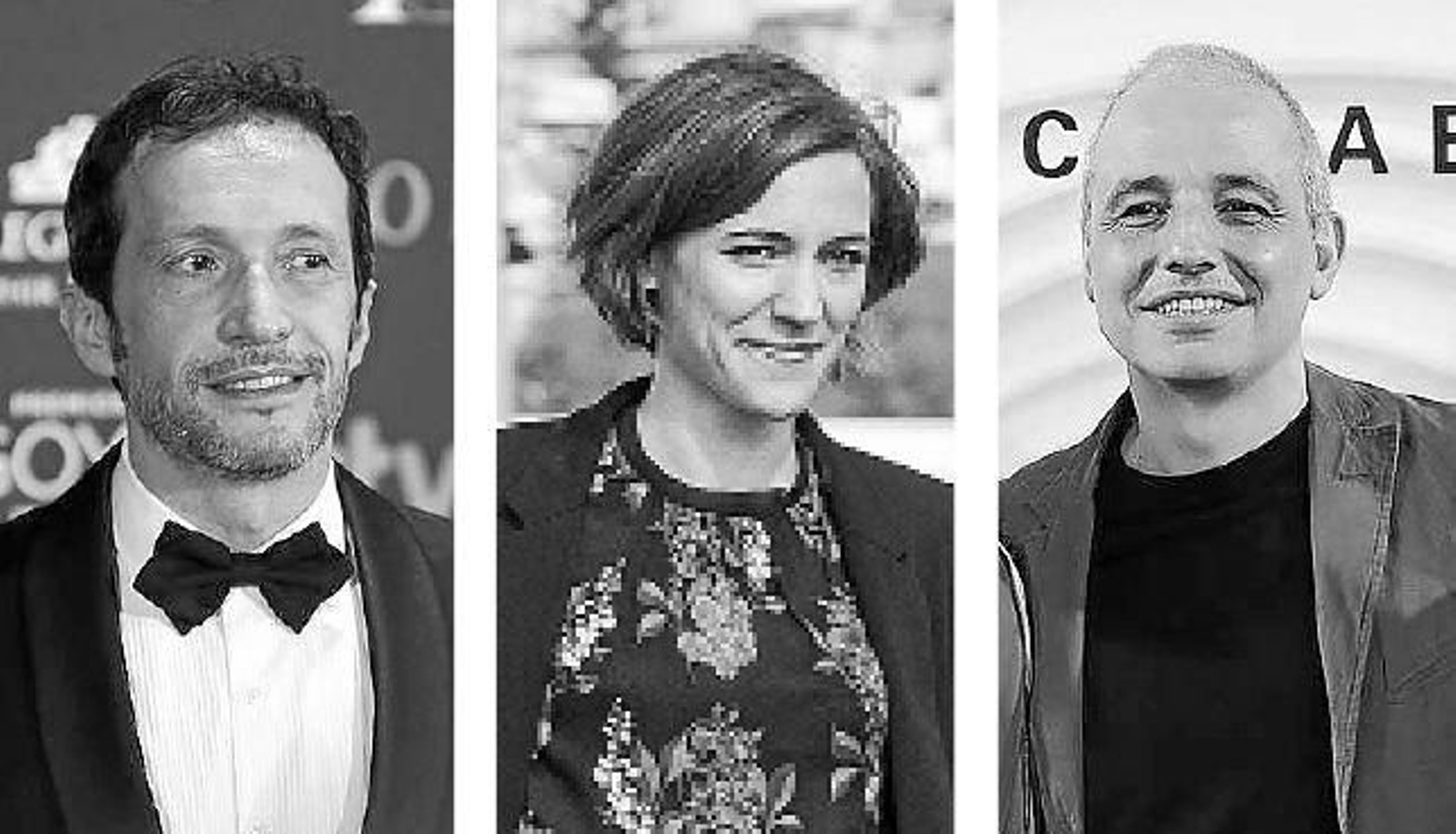 Salvador Calvo, Carla Simón y Pablo Berger, los directores de las películas preseleccionadas