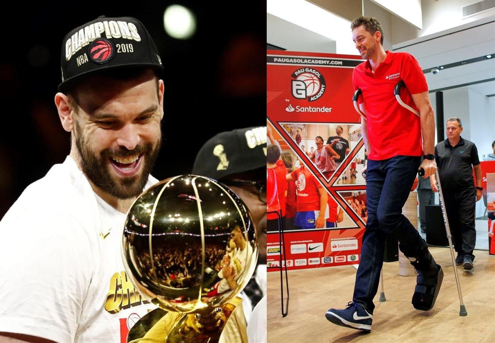 Marc Gasol y Pau Gasol