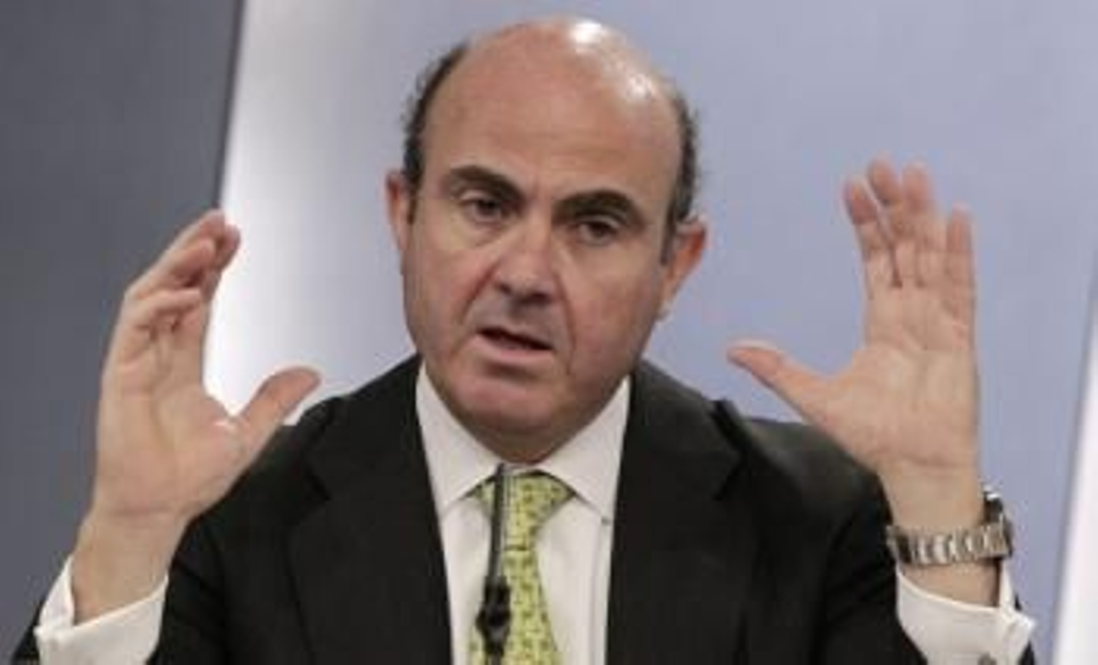 El ministro de Economía y Competitividad, Luis de Guindos. (Foto: EFE)