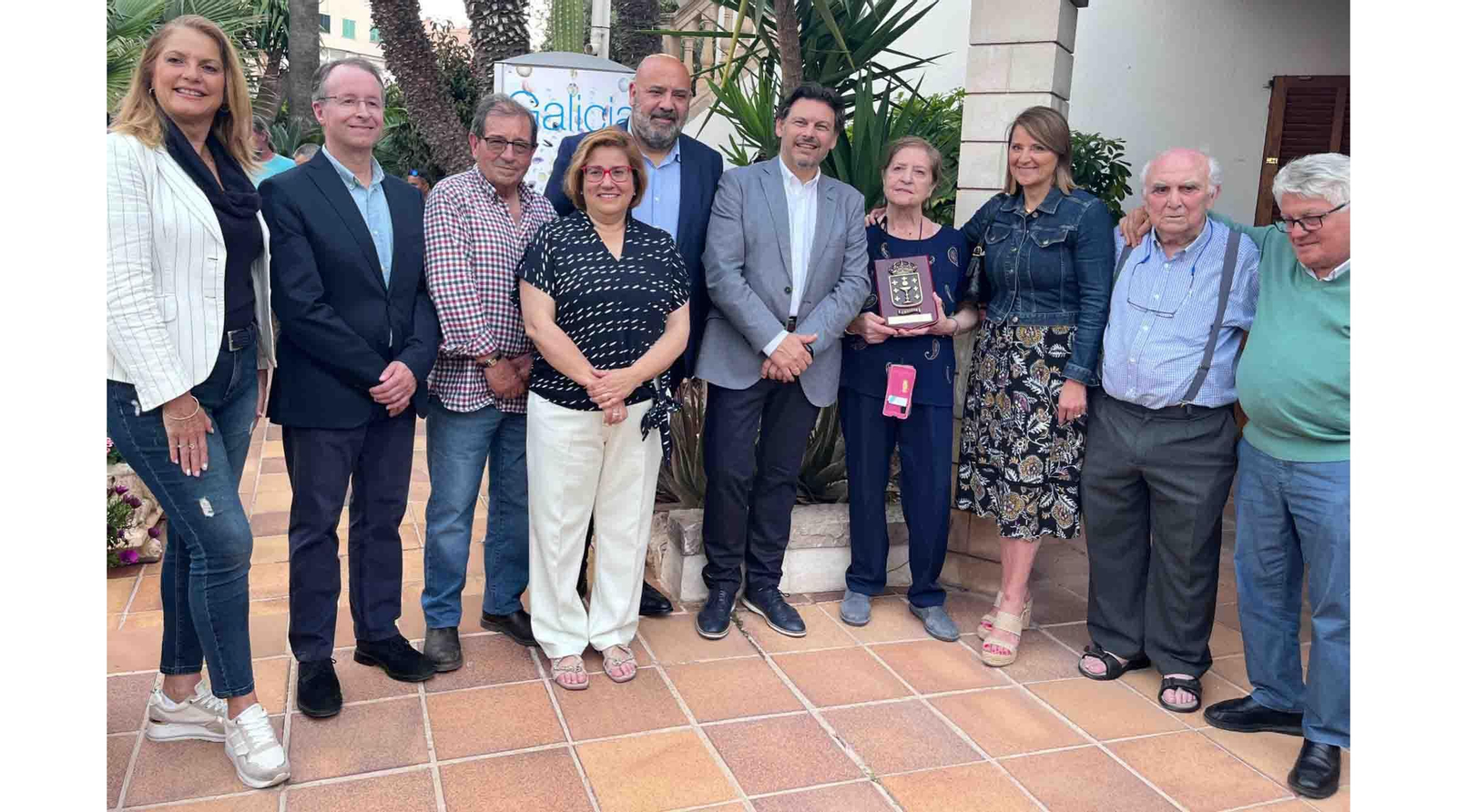 El secretario xeral da Emigración asistió a la inauguración de la nueva sede del Centro Gallego de Mallorca