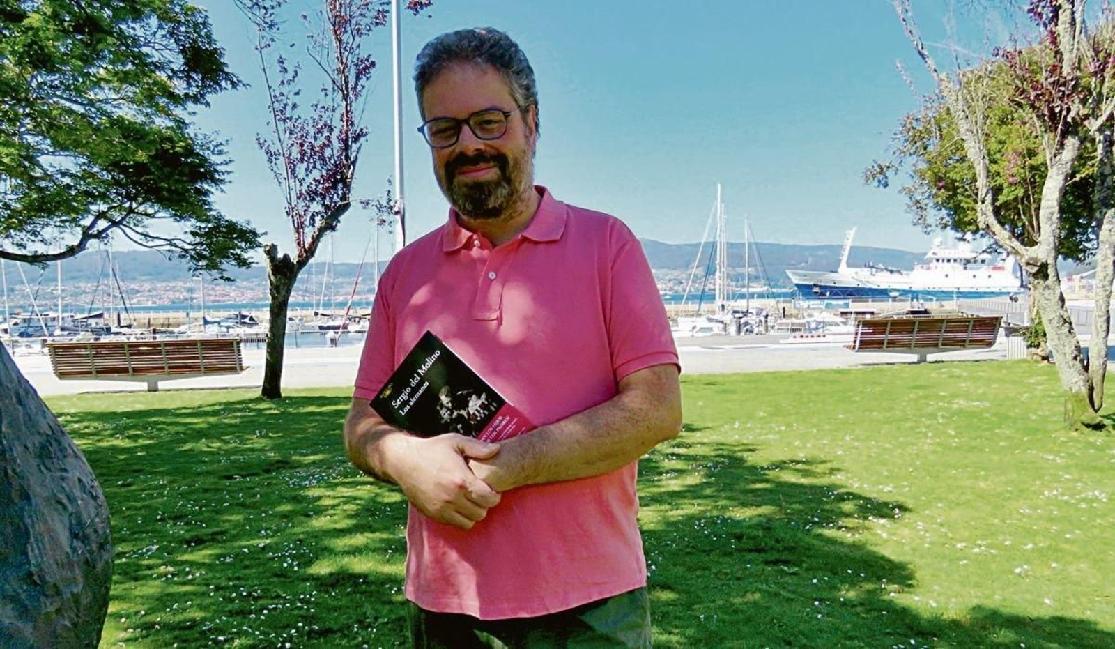 Sergio del Molino, en Vigo para presentar “Los alemanes”.