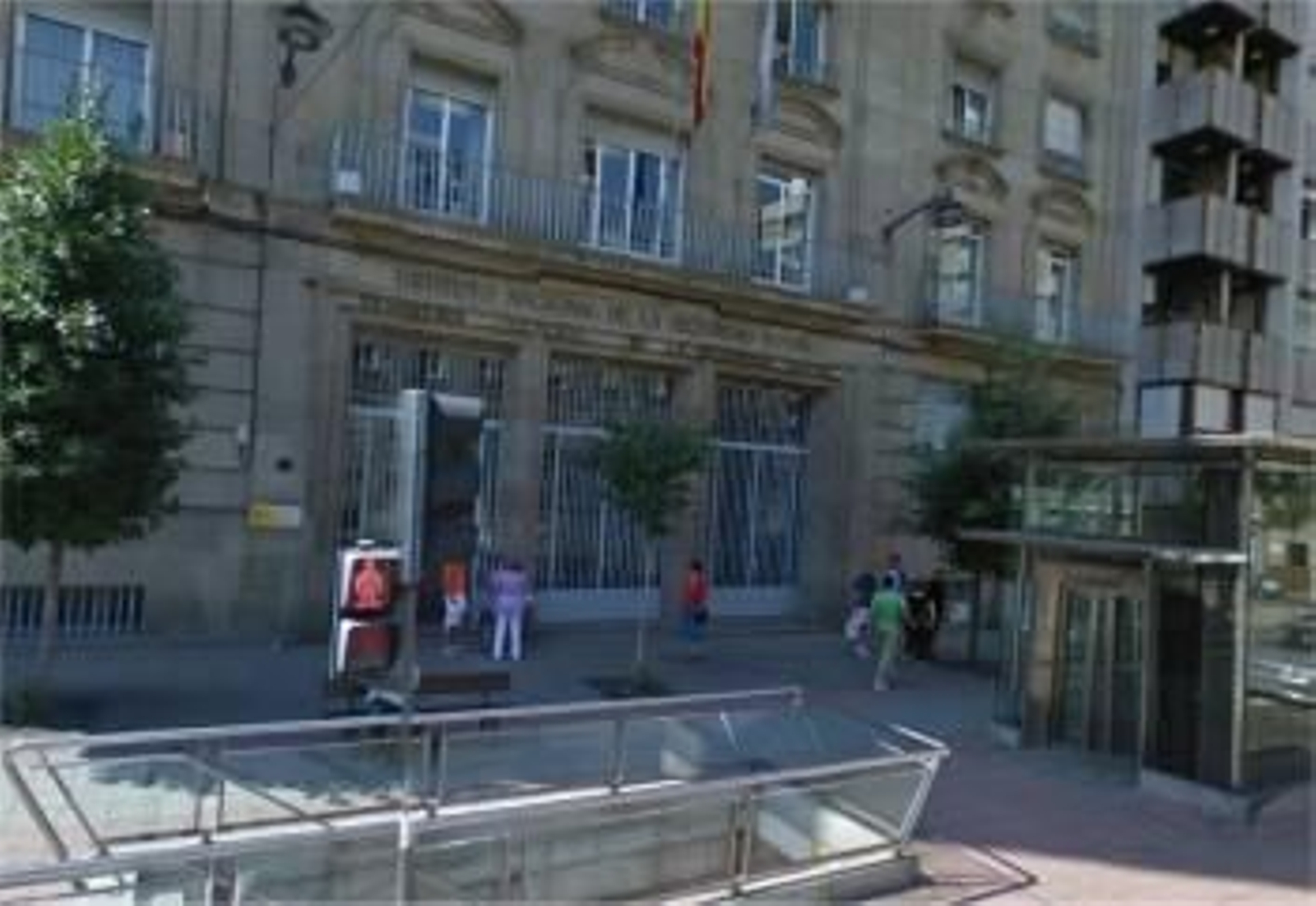 Sede ourensana del Instituto Nacional de la Seguridad Social.