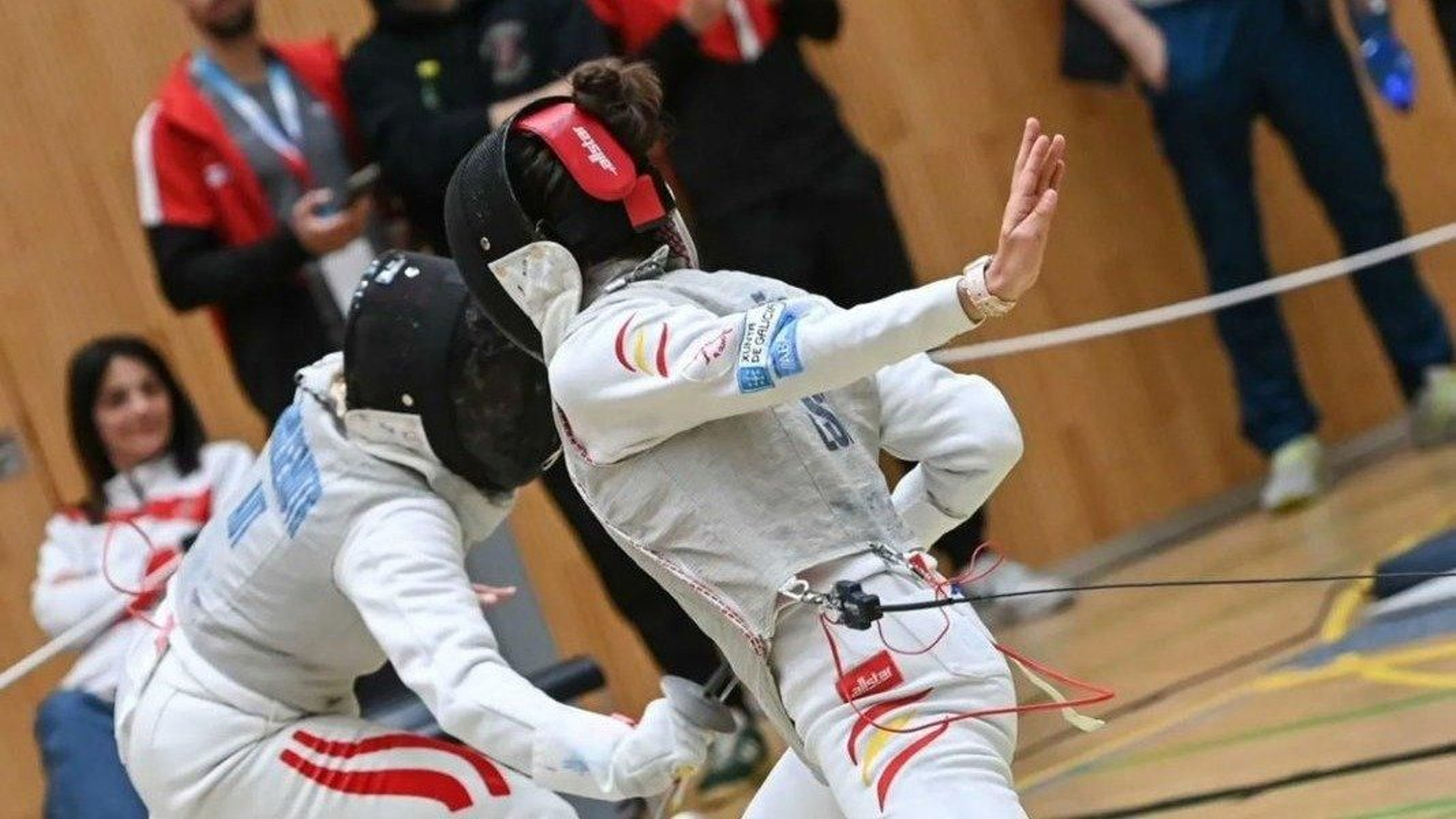 María Mariño (d) perdió por cuarta vez consecutiva un preolímpico y se quedó fuera de los Juegos de París.