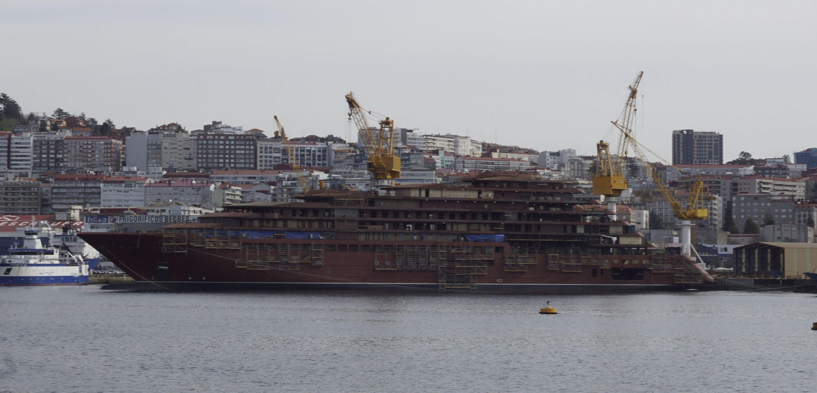 Barreras se embarcó en el segmento de los cruceros con la construcción de este buque de superlujo para Ritz-Carlton, que entregará este año, y opta a dos más.