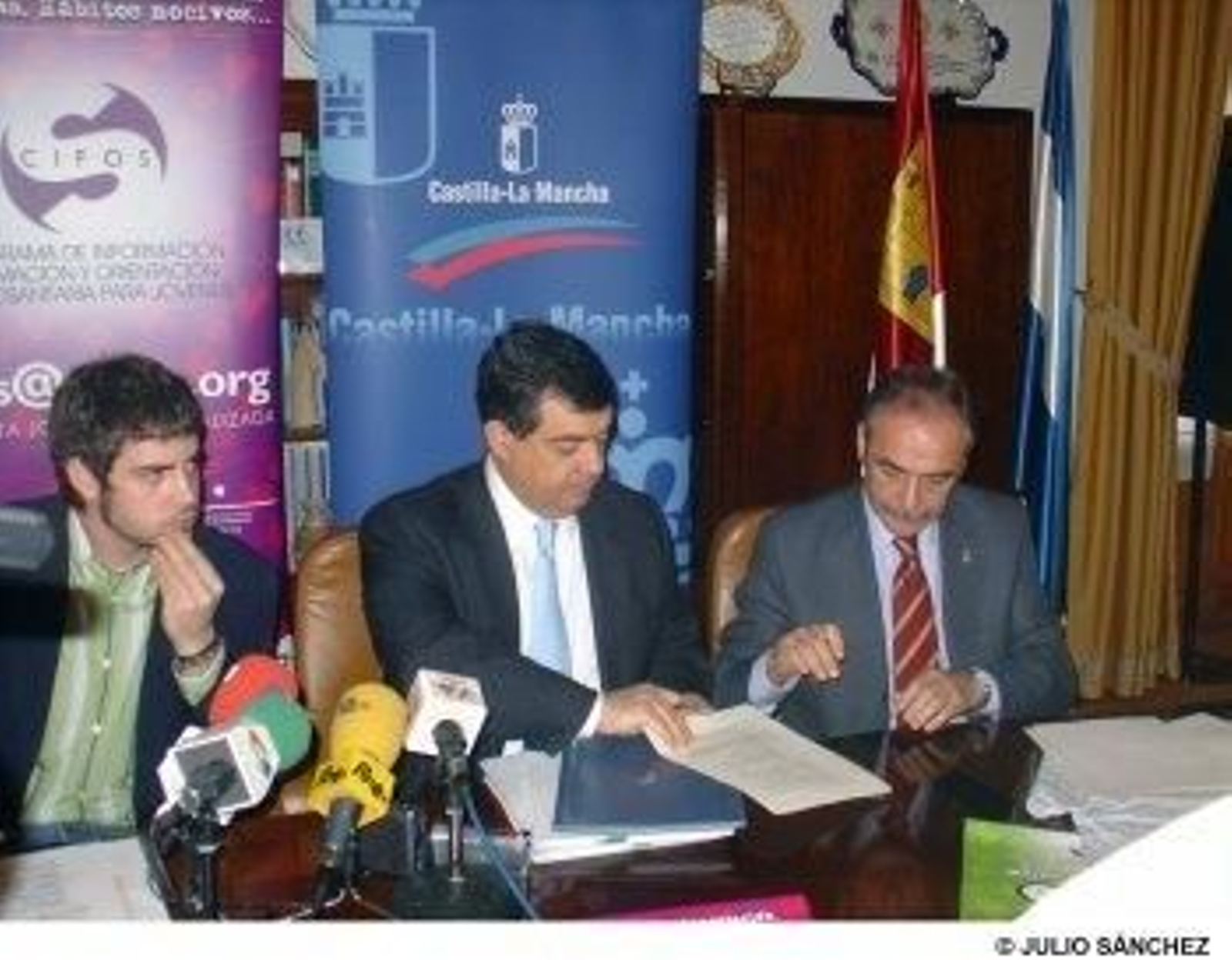 Julio César García Moya, presidente del Consejo de la Juventud.