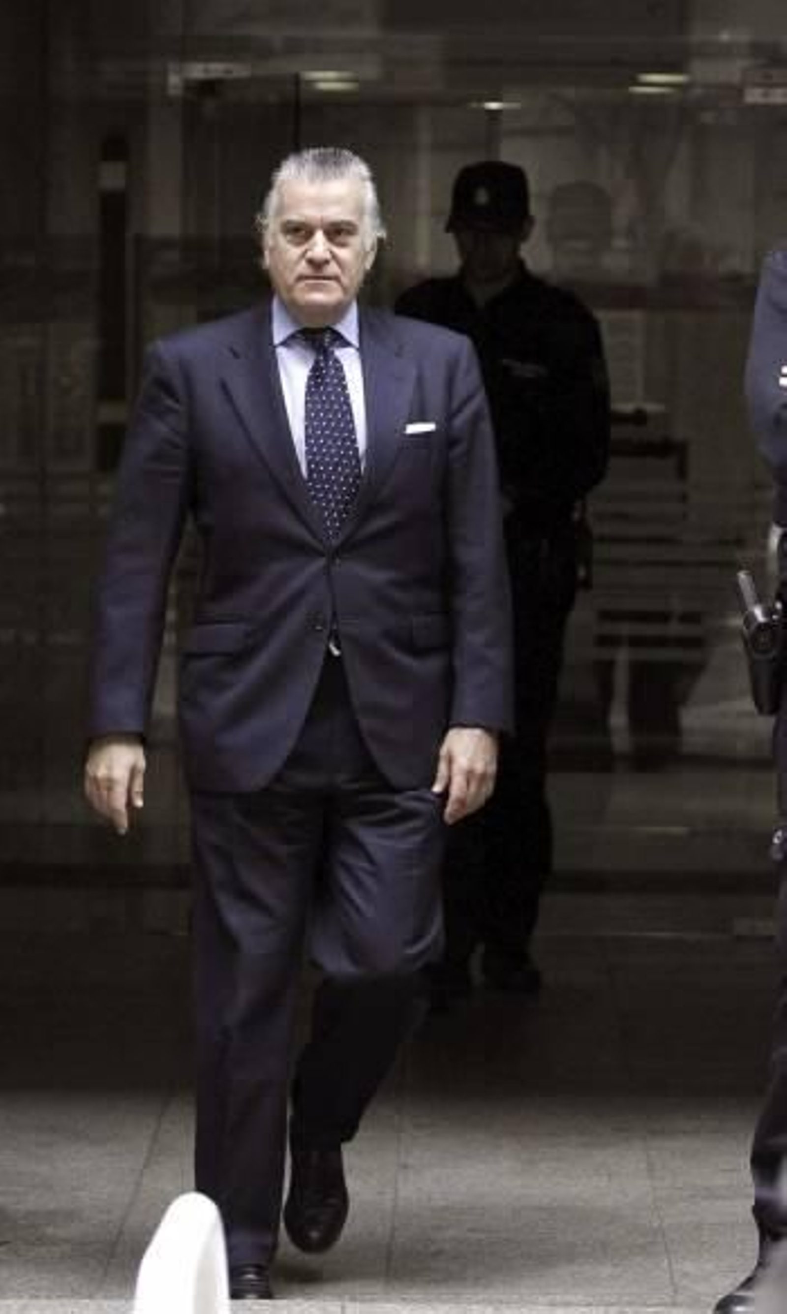 Bárcenas, el pasado 15 de mayo, saliendo de la Audiencia Nacional. (Foto: FERNANDO ALVARADO)