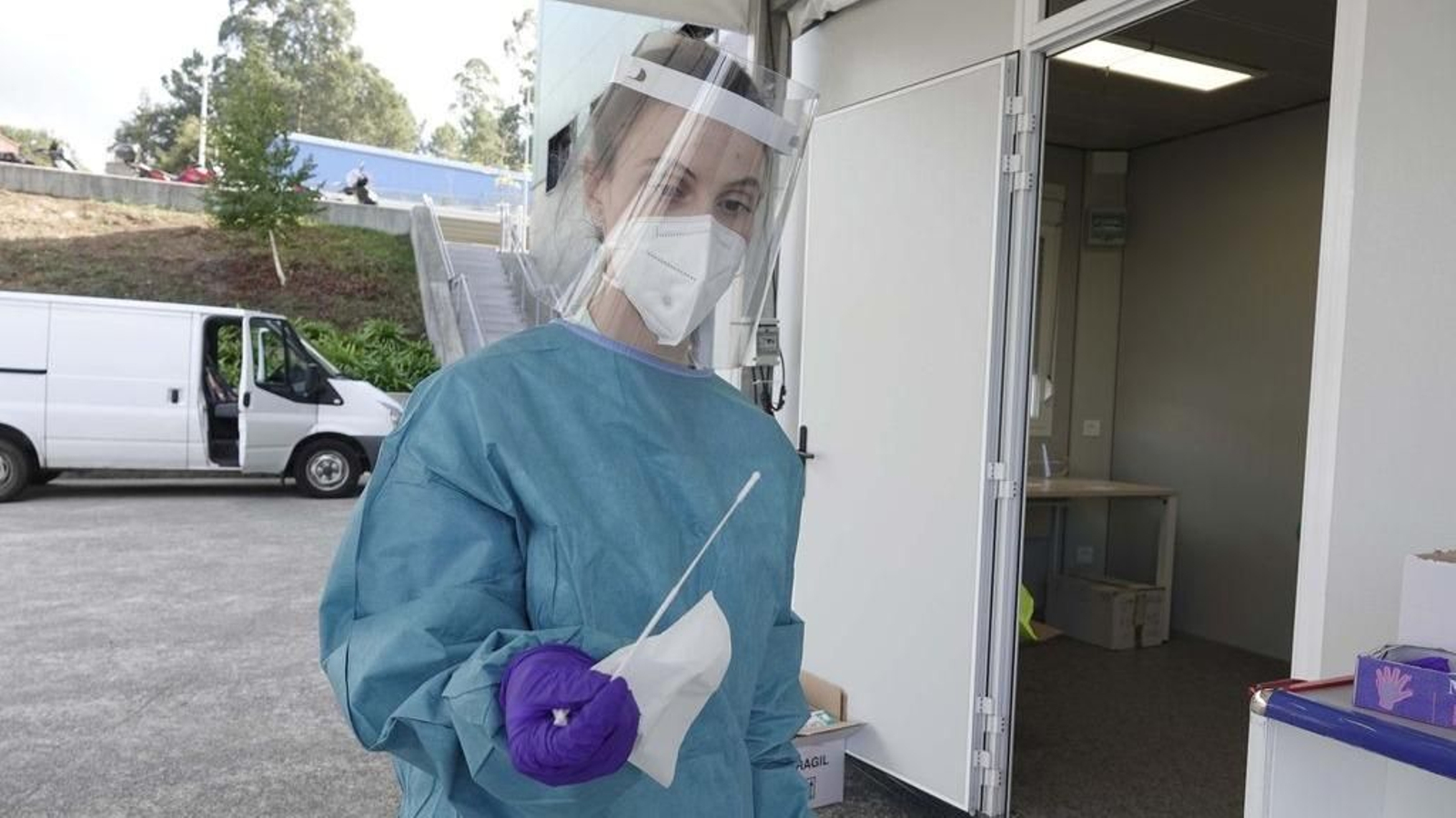 El Álvaro Cunqueiro estrenó el pasado día 21 de septiembre el covid-auto del Cunqueiro.